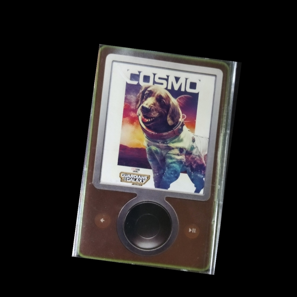 Mixtape - guardians of the Galaxy -Cosmo cover-cassette and Case